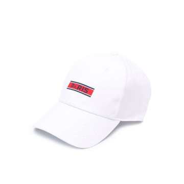 Paris patch-embellished cap