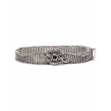 bead-embellished belt