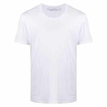 short-sleeved tonal T-shirt