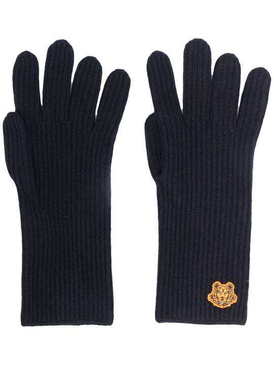 ribbed-knit gloves展示图