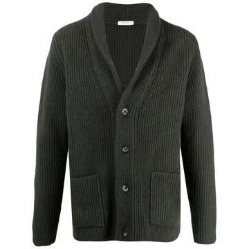 button-up knitted cardigan