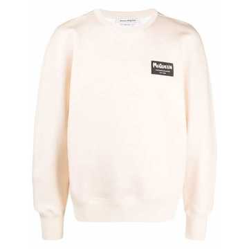 logo-patch sweatshirt