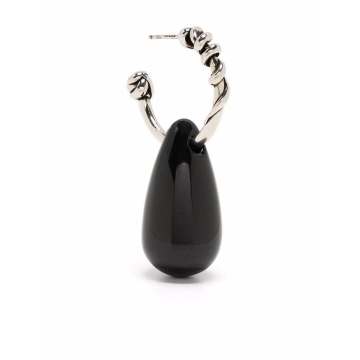 drop-shaped pendant earrings
