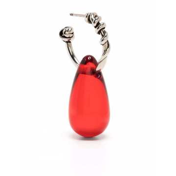 drop-shaped pendant earrings