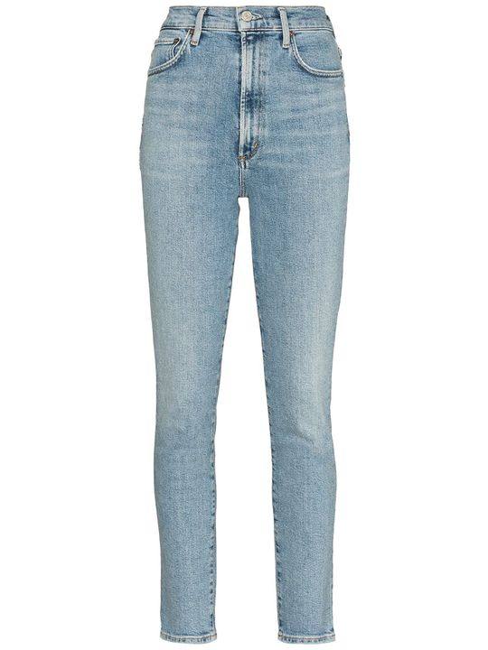 Pinch high-waisted skinny jeans展示图