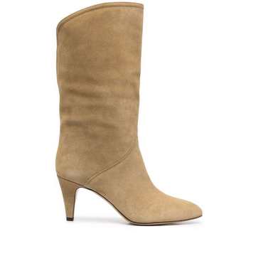 mid-calf pointed boots