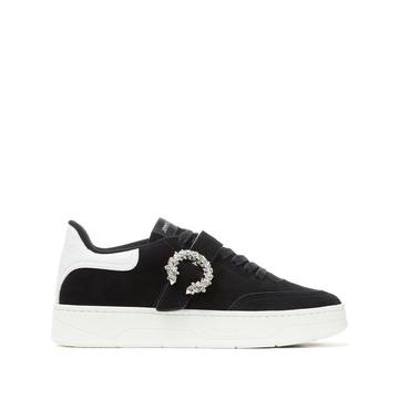 Osaka crystal buckle sneakers