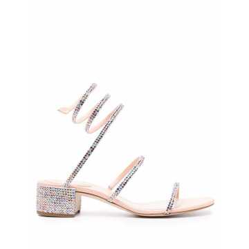 Cleo crystal-embellished sandals