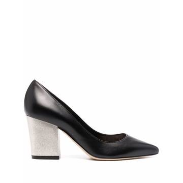 Nappa Seventy block-heel pumps