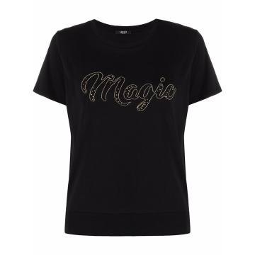 Magic studded-logo T-shirt