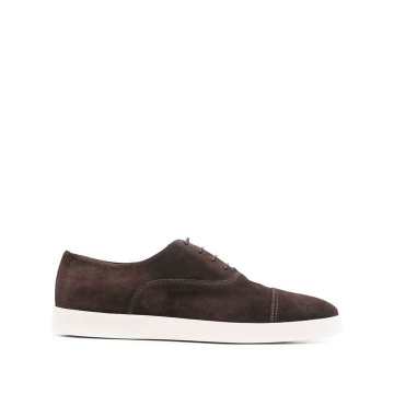 suede Oxford shoes