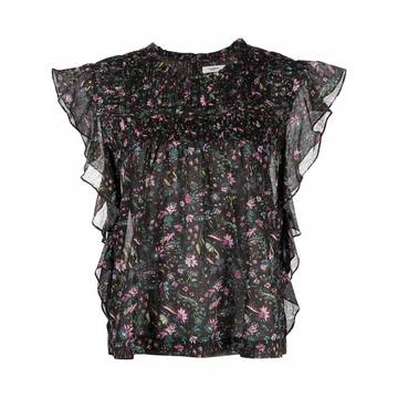 Layona floral-print blouse