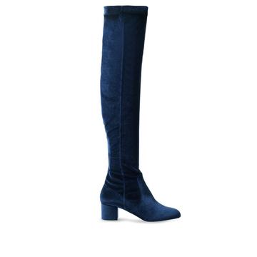 Essence velvet over-the-knee boots