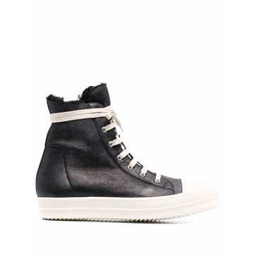 high-top sneakers