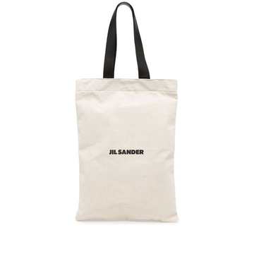 logo print tote bag