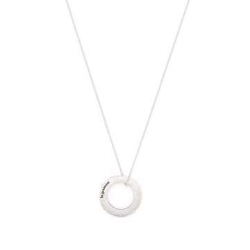 round pendant chain necklace