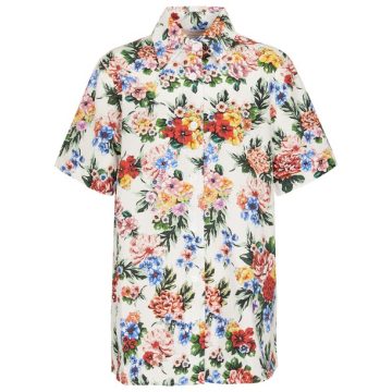 Mable棉质花卉印花衬衫