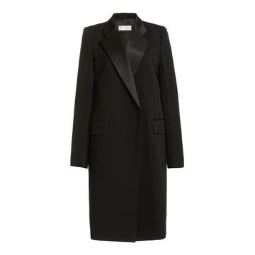 Double-Breasted Tuxedo Coat