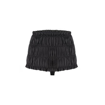 Melody Ruched Satin Shorts