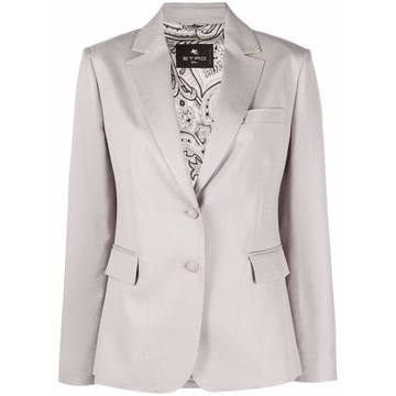 single-breasted tailored blazer