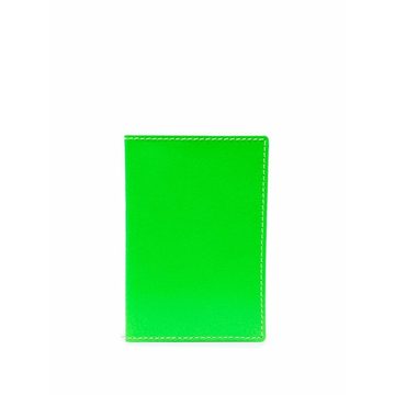 Super Fluorescent leather cardholder