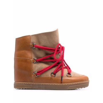 Nowles lace-up ankle boots