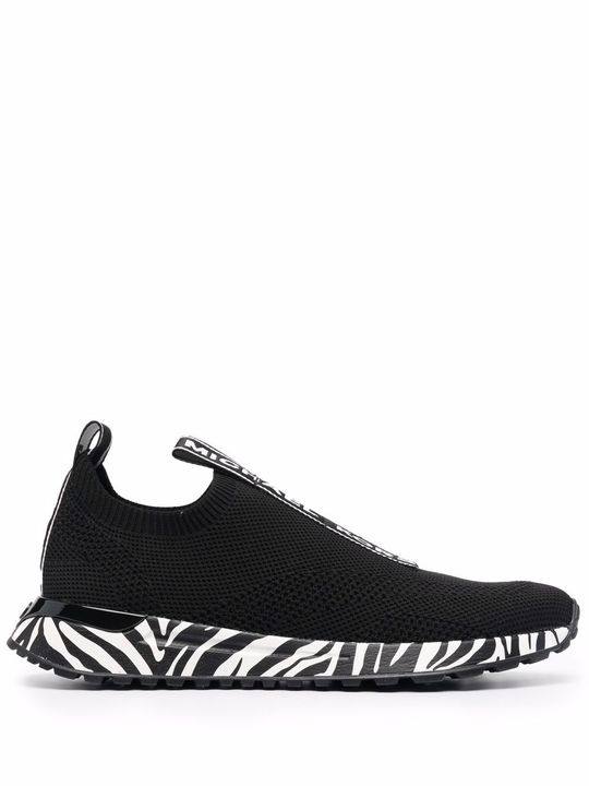 Bodie zebra-print sneakers展示图