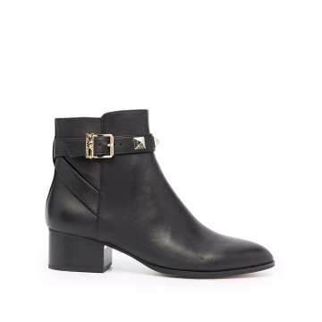 Britton stud-embellished leather ankle boots