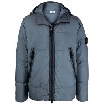 hooded padded jacket