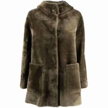 reversible fur coat