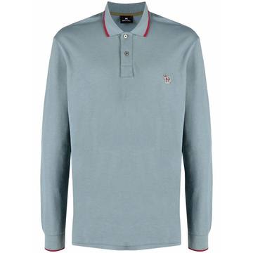 logo-embroidered polo shirt