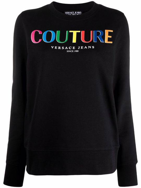 multicolor logo black sweatshirt展示图