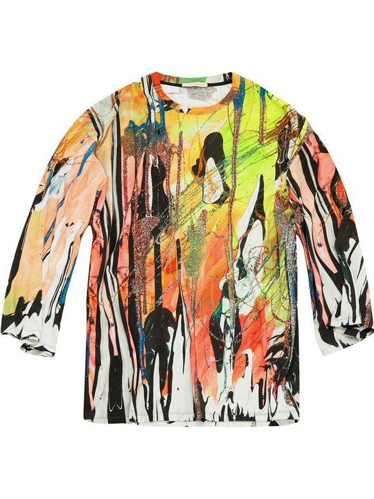 Mindscape oversized long sleeve t-shirt展示图