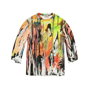 Mindscape oversized long sleeve t-shirt