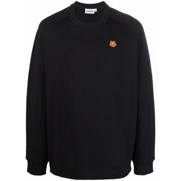 Tiger-patch sweatshirt