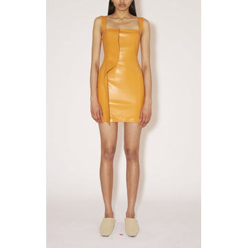 Inara Vegan Leather Mini Dress