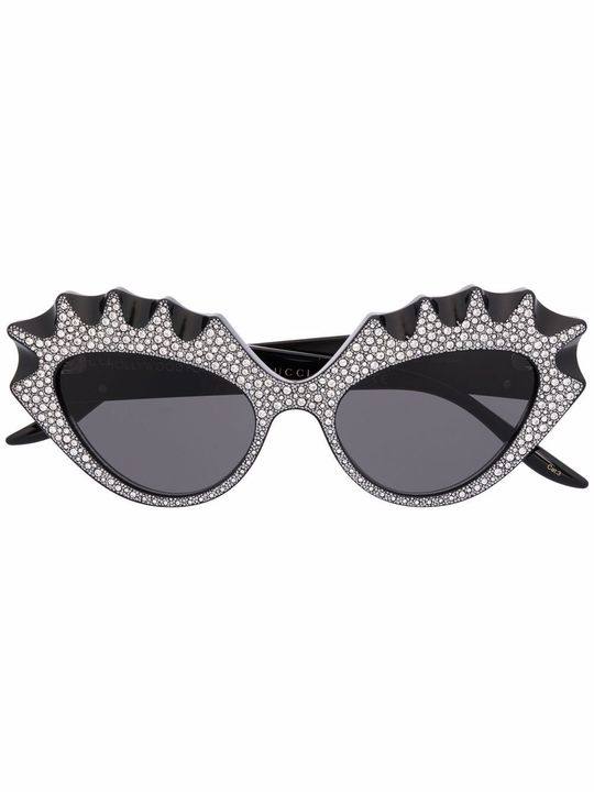 GG cat-eye frame sunglasses展示图