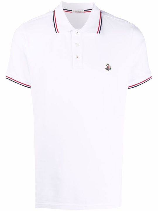 logo-patch polo shirt展示图