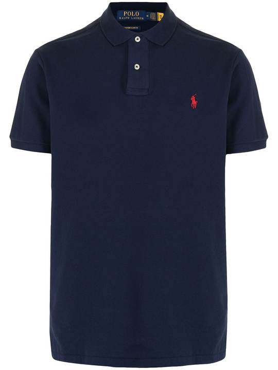 Polo Pony embroidered-motif polo shirt展示图