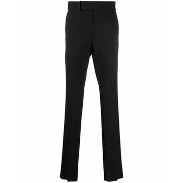 tailored wool trousers