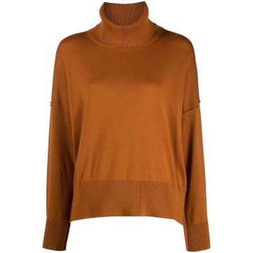 slouched long-sleeve jumper