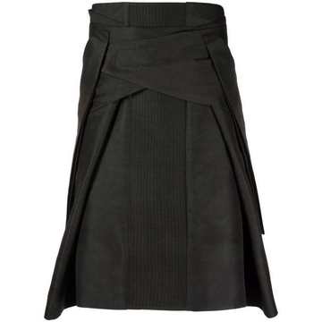 Strutter layered midi skirt