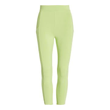 Crystal Cropped Stretch-Jersey Leggings