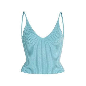 Ione Ribbed-Knit Bralette