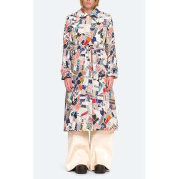 Harlow Patchwork Cotton Coat