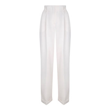 Frankie Wool Wide-Leg Pants