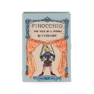 Pinocchio Book Clutch