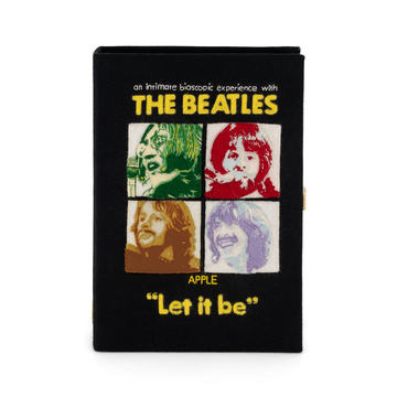 Beatles Let It Be Book Clutch