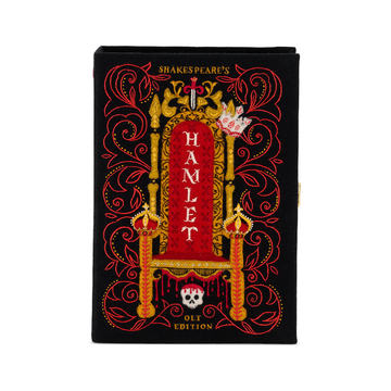 Hamlet by Jenny Zemanek Book Clutch