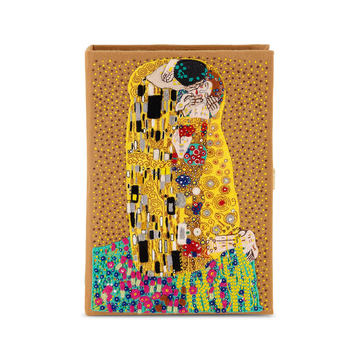 The Kiss Klimt Canelle Book Clutch